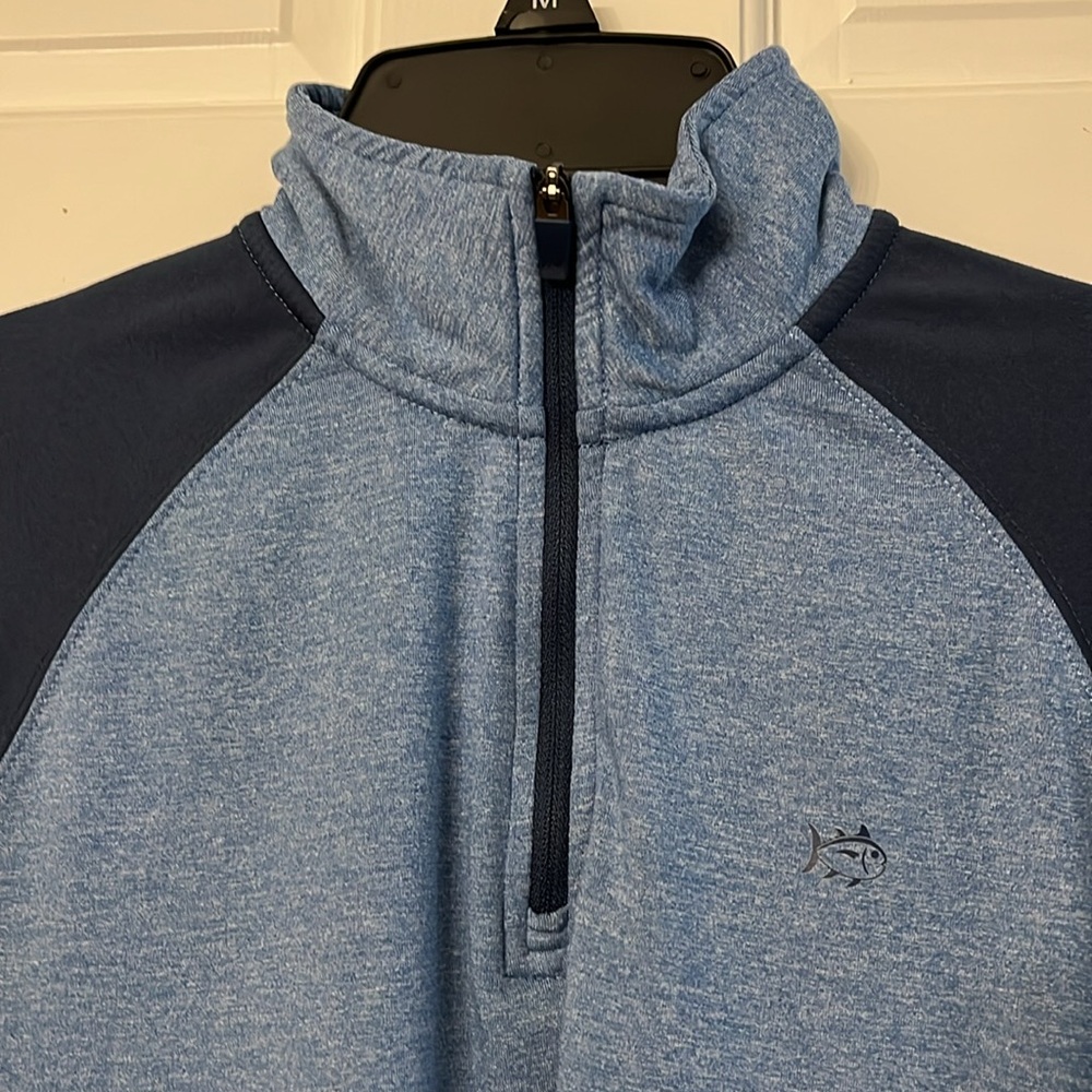 Boys Southern Tide Quarter Zip Top - Picture 3 of 9